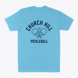 Church Hill Delaware Pickleball Classic Dad T-Shirt