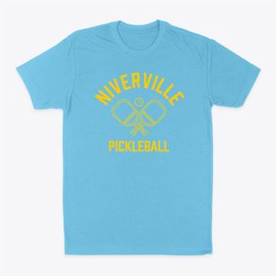Niverville New York Pickleball Classic Dad T-Shirt