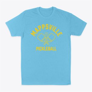 Mappsville Virginia Pickleball Classic Dad T-Shirt
