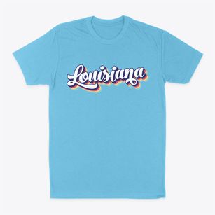  Louisiana Retro Candy Vibes Classic Dad T-Shirt
