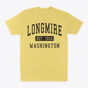 Longmire Washington Classic Established Classic Dad T-Shirt