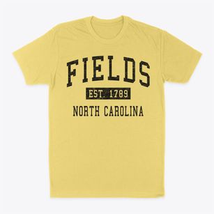 Fields North Carolina Classic Established Classic Dad T-Shirt