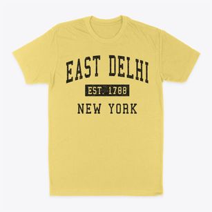 East Delhi New York Classic Established Classic Dad T-Shirt