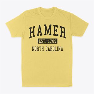 Hamer North Carolina Classic Established Classic Dad T-Shirt