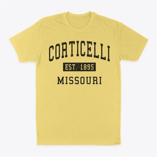 Corticelli Missouri Classic Established Classic Dad T-Shirt