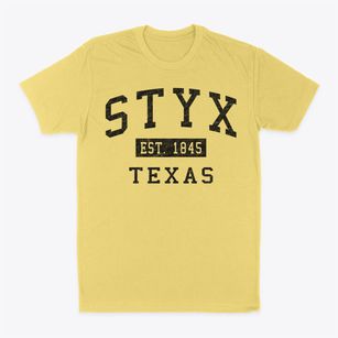 Styx Texas Classic Established Classic Dad T-Shirt