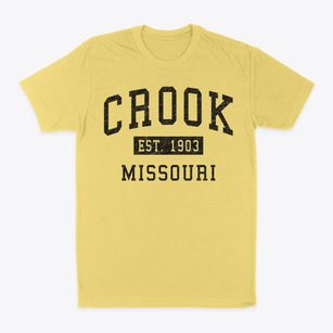 Crook Missouri Classic Established Classic Dad T-Shirt