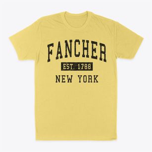 Fancher New York Classic Established Classic Dad T-Shirt
