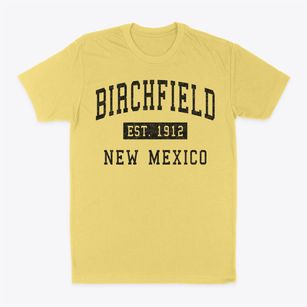 Birchfield New Mexico Classic Established Classic Dad T-Shirt