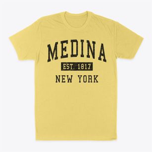 Medina New York Classic Established Classic Dad T-Shirt