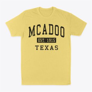 Mcadoo Texas Classic Established Classic Dad T-Shirt