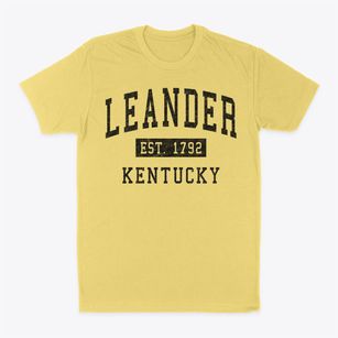 Leander Kentucky Classic Established Classic Dad T-Shirt