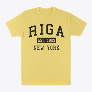 Riga New York Classic Established Classic Dad T-Shirt