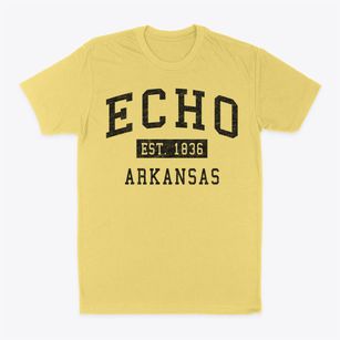 Echo Arkansas Classic Established Classic Dad T-Shirt