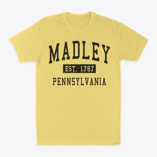 Madley Pennsylvania Classic Established Classic Dad T-Shirt