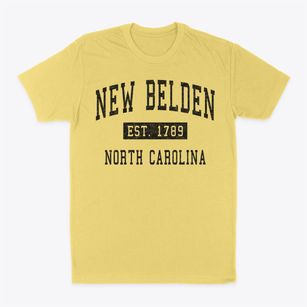 New Belden North Carolina Classic Established Classic Dad T-Shirt