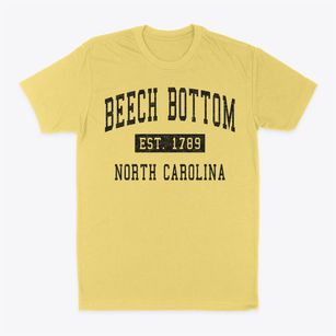 Beech Bottom North Carolina Classic Established Classic Dad T-Shirt