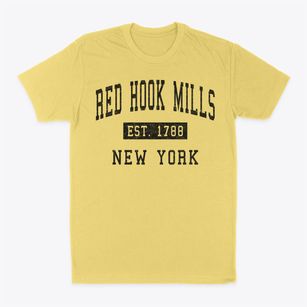 Red Hook Mills New York Classic Established Classic Dad T-Shirt