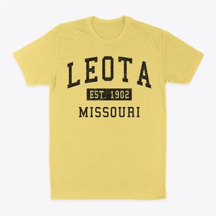 Leota Missouri Classic Established Classic Dad T-Shirt