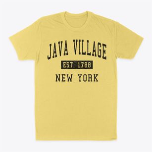 Java Village New York Classic Established Classic Dad T-Shirt