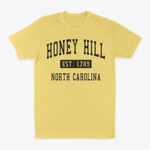 Honey Hill North Carolina Classic Established Classic Dad T-Shirt
