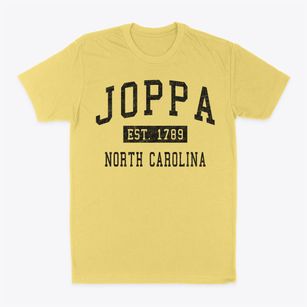 Joppa North Carolina Classic Established Classic Dad T-Shirt