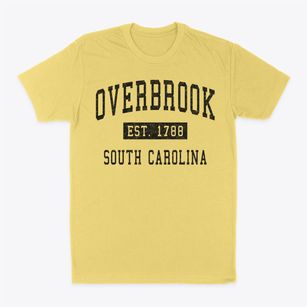Overbrook South Carolina Classic Established Classic Dad T-Shirt