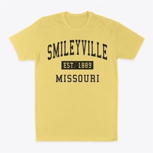 Smileyville Missouri Classic Established Classic Dad T-Shirt