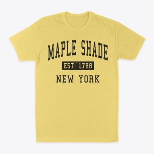 Maple Shade New York Classic Established Classic Dad T-Shirt