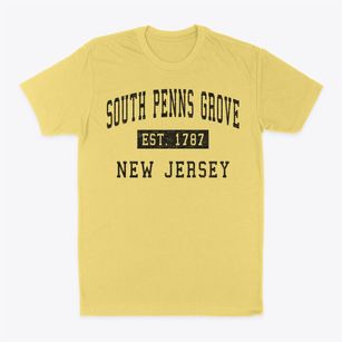 South Penns Grove New Jersey Classic Established Classic Dad T-Shirt