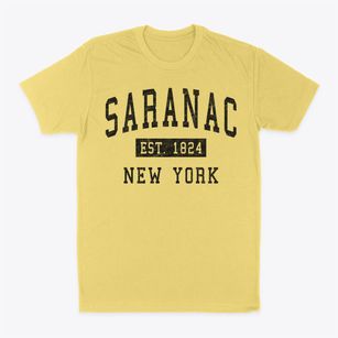 Saranac New York Classic Established Classic Dad T-Shirt