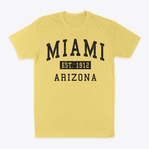 Miami Arizona Classic Established Classic Dad T-Shirt