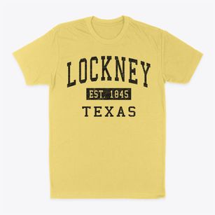 Lockney Texas Classic Established Classic Dad T-Shirt
