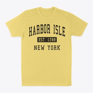 Harbor Isle New York Classic Established Classic Dad T-Shirt
