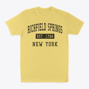 Richfield Springs New York Classic Established Classic Dad T-Shirt