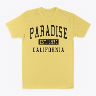 Paradise California Classic Established Classic Dad T-Shirt