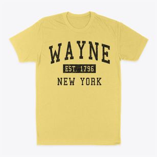 Wayne New York Classic Established Classic Dad T-Shirt