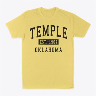 Temple Oklahoma Classic Established Classic Dad T-Shirt