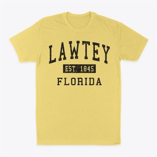Lawtey Florida Classic Established Classic Dad T-Shirt