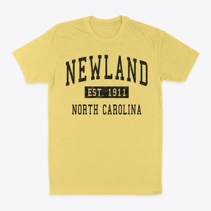 Newland North Carolina Classic Established Classic Dad T-Shirt