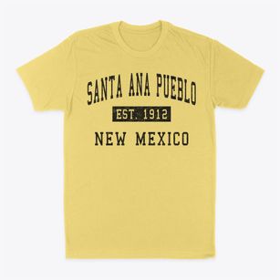 Santa Ana Pueblo New Mexico Classic Established Classic Dad T-Shirt