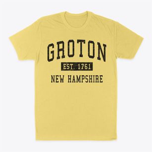 Groton New Hampshire Classic Established Classic Dad T-Shirt