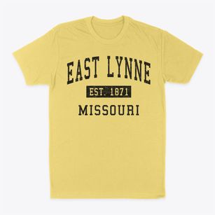 East Lynne Missouri Classic Established Classic Dad T-Shirt