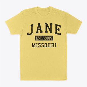 Jane Missouri Classic Established Classic Dad T-Shirt