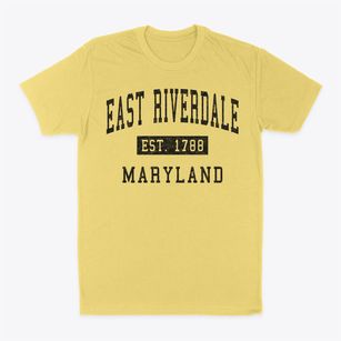 East Riverdale Maryland Classic Established Classic Dad T-Shirt