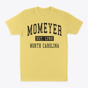 Momeyer North Carolina Classic Established Classic Dad T-Shirt