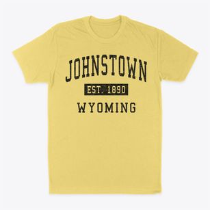 Johnstown Wyoming Classic Established Classic Dad T-Shirt