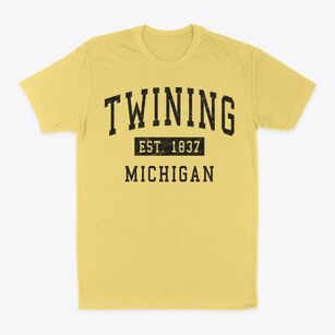 Twining Michigan Classic Established Classic Dad T-Shirt