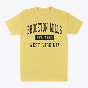 Bruceton Mills West Virginia Classic Established Classic Dad T-Shirt