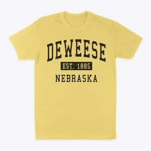 Deweese Nebraska Classic Established Classic Dad T-Shirt